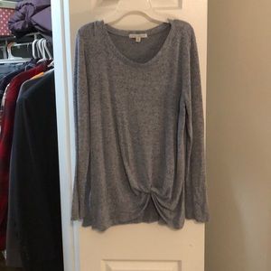 Grey light sweater